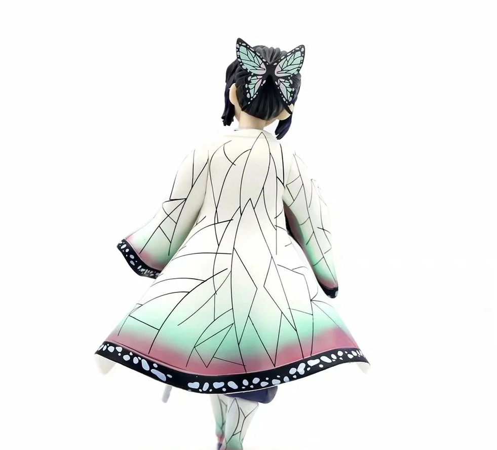 Action Figure Kimetsu no Yaiba ฟิกเกอร์ ดาบพิฆาตอสูร โคโช ชิโนบุ ขนาดความสูง 16 ซม. มีฐาน พร้อมกล่อง งานสวย