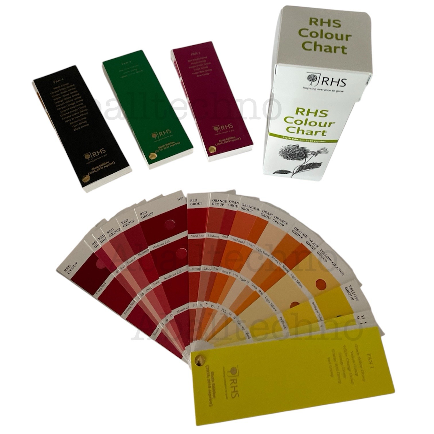 RHS Colour Chart แผ่นเทียบมาตรฐานสีพืช