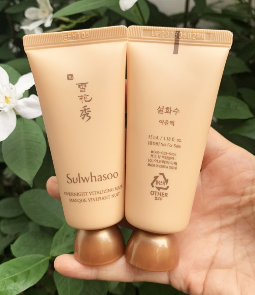 Sulwhasoo Overnight Vitalizing Mask Masque Vivifiant Nuit 35ml.