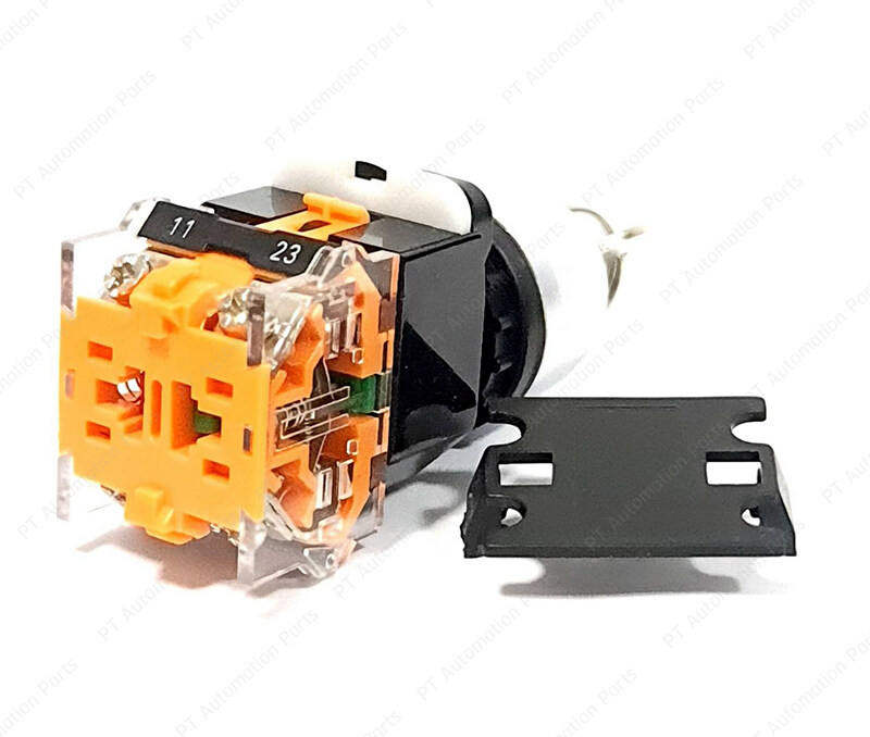 สวิตช์กุญแจ ซีเล็คเตอร์สวิตช์ แบบบิดล็อค Selector Key Switch LA38-11Y2 LA38-20Y3 ø22mm 10A 440V 2-Pisition 3-Pisition 2จังหวะ 3จังหวะ