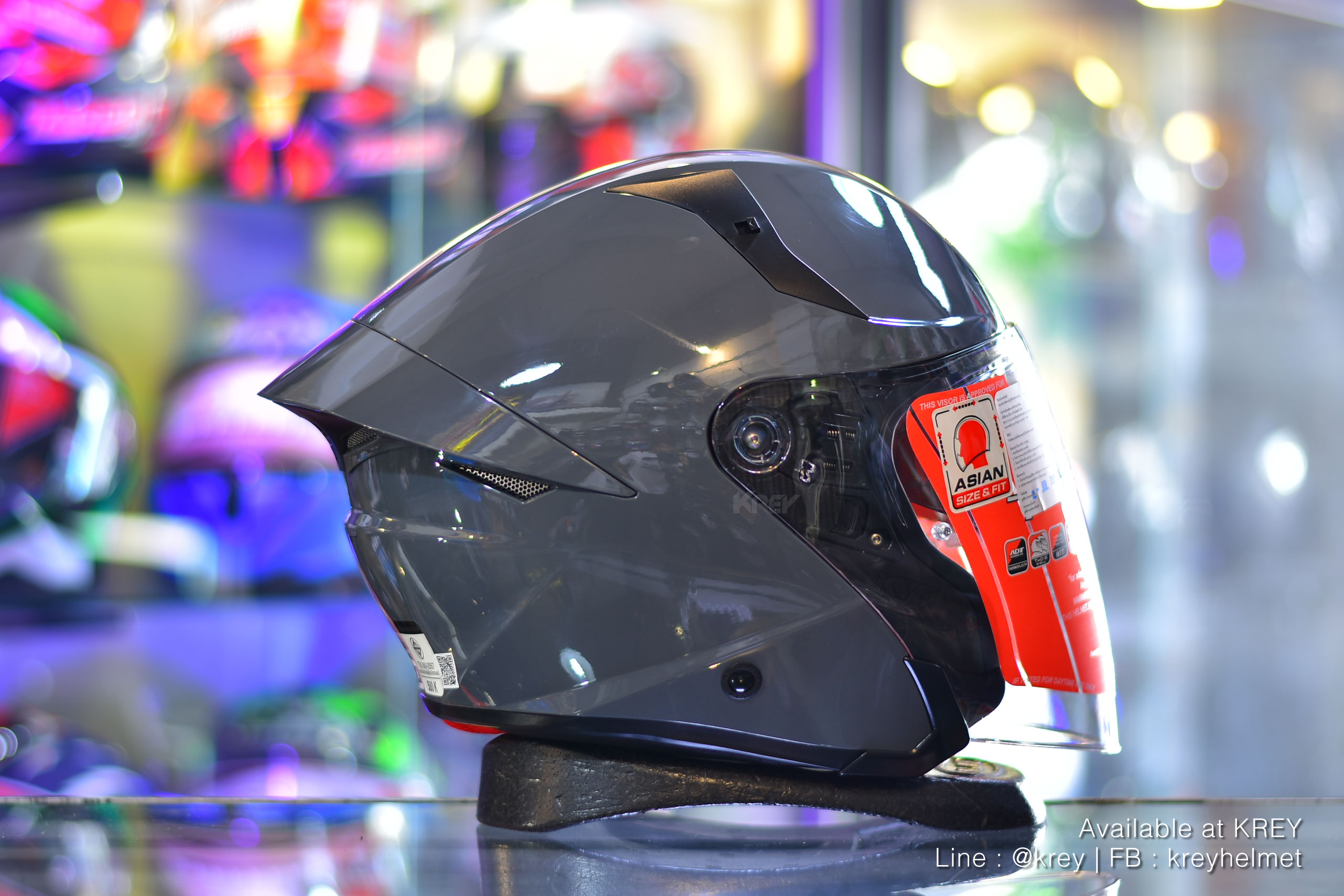 KYT model TTR-JET Plain Grey