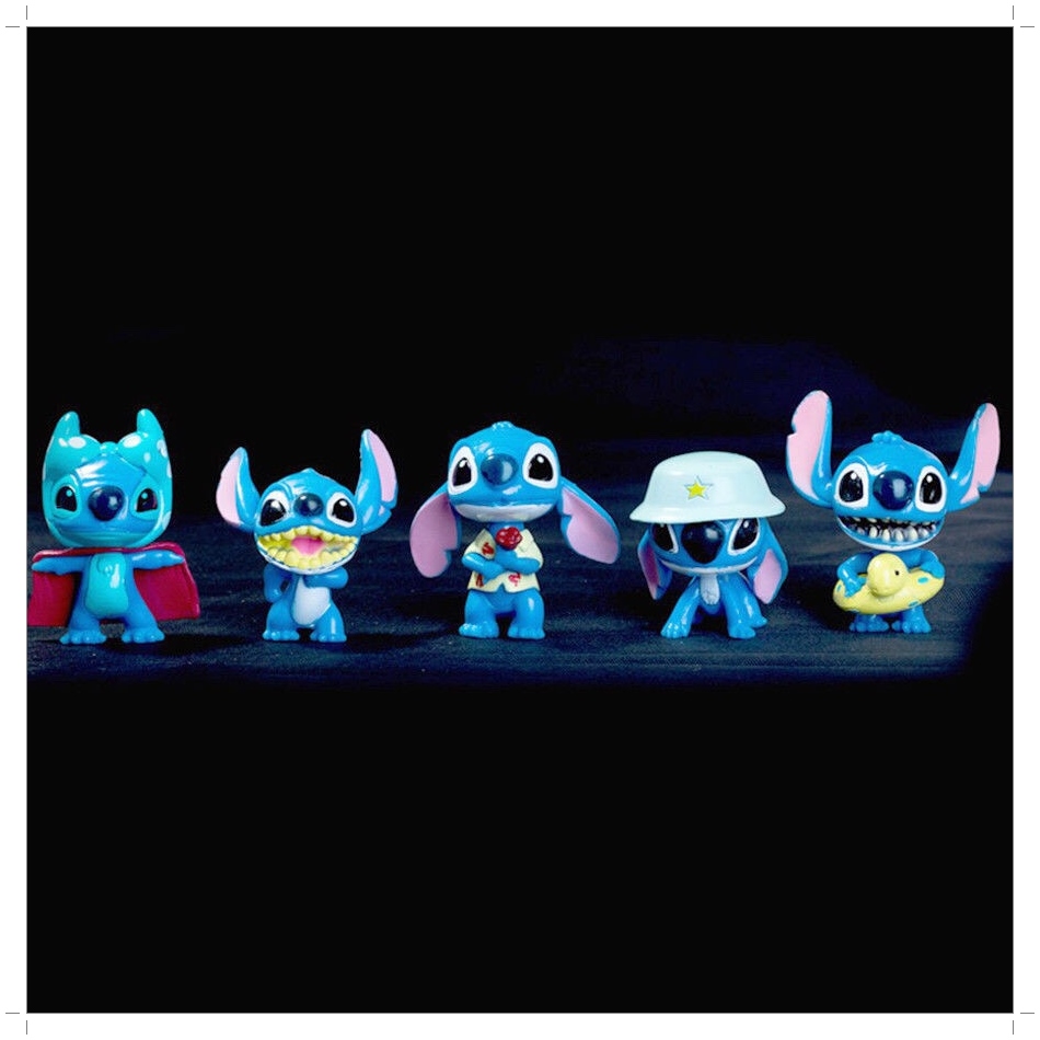 โมเดล Stitch - สติทช์ 10 ตัว