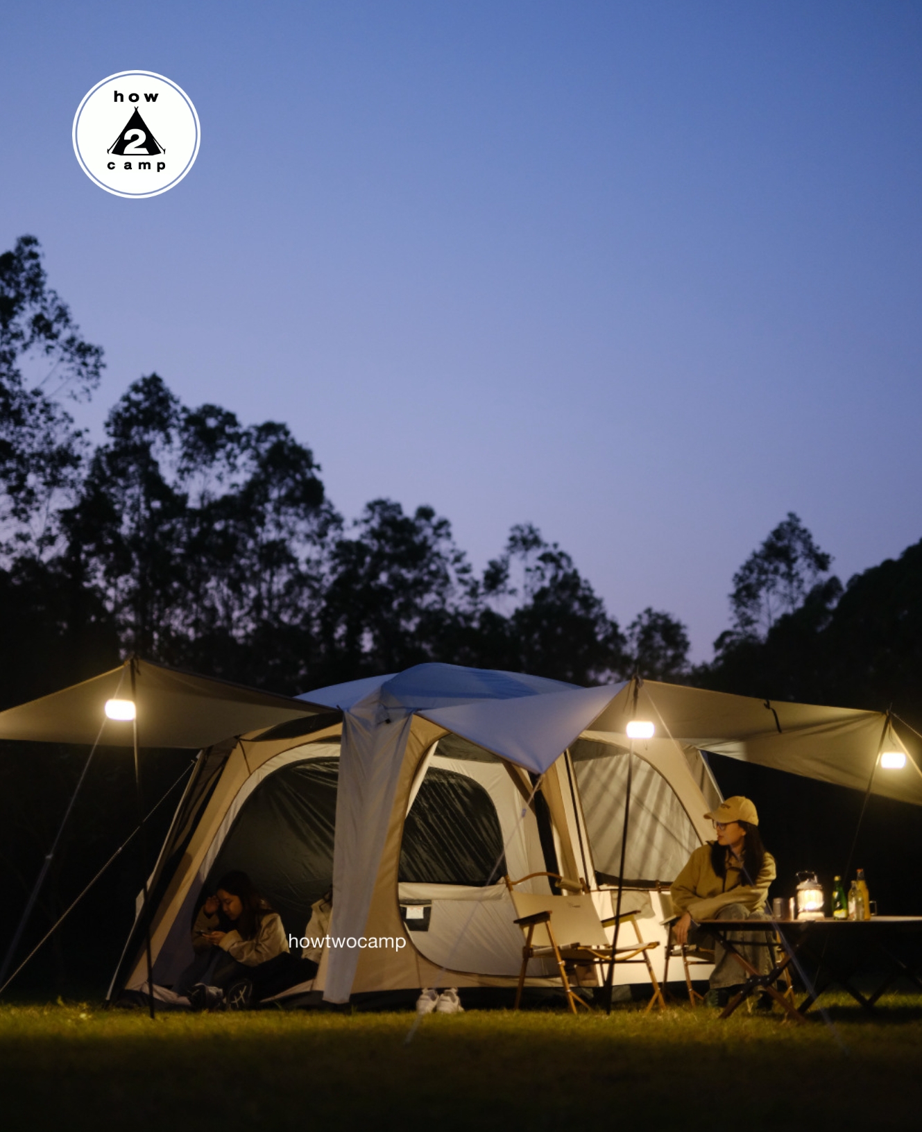 Vidalido poon saan เต็นท์ครอบครัว 2room