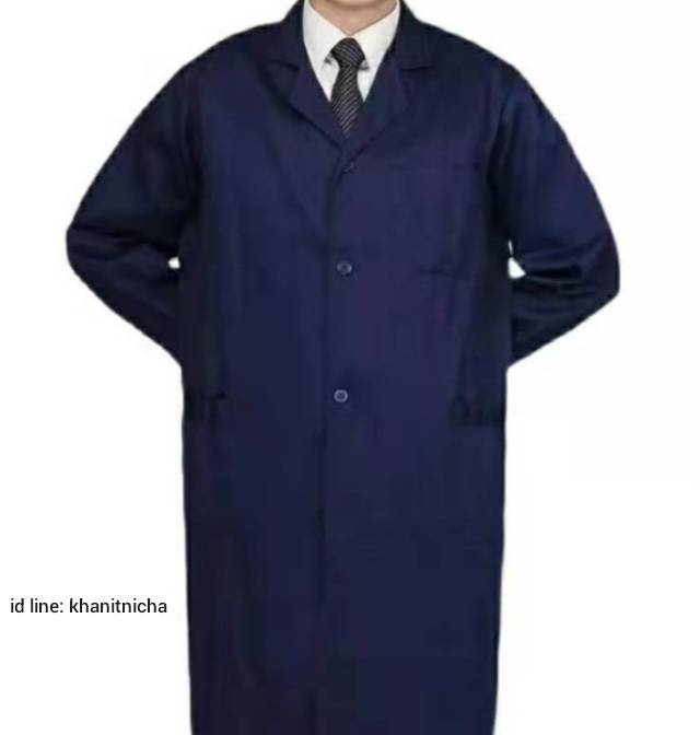 เสื้อคลุมช่าง เสื้อคลุมโกดังสินค้า เสื้อคลุมป้องกันฝุ่น เสื้อคลุมช่างวิศวกรรม เสื้อคลุมช่างกลโรงงาน มีแถบสะท้อนแสง