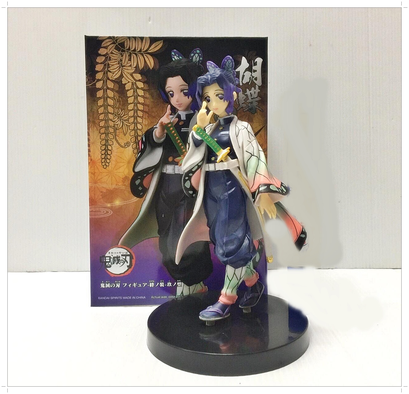 Action Figure Kimetsu no Yaiba ฟิกเกอร์ ดาบพิฆาตอสูร โคโช ชิโนบุ ขนาดความสูง 16 ซม. มีฐาน พร้อมกล่อง งานสวย