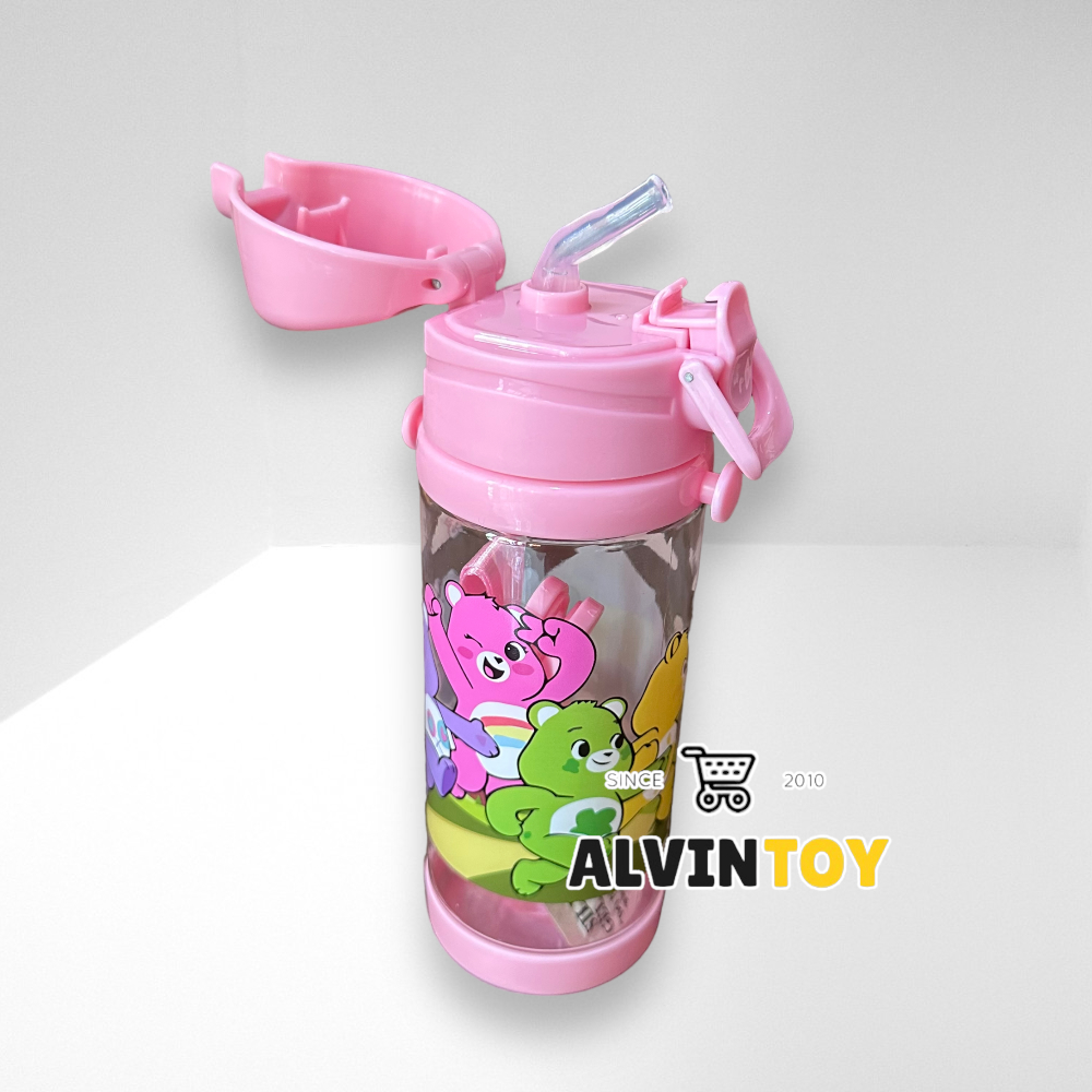 กระติกน้ำเด็ก แคร์แบร์ มีหลอดดูด 500 ml ขนาด 7x20 cm.