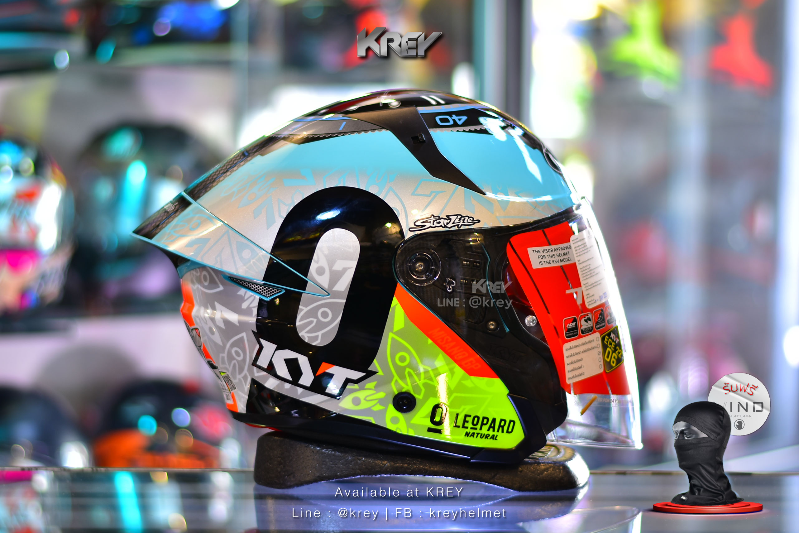 KYT model TTR-JET FOGGIA MISANO 2022 REPLICA