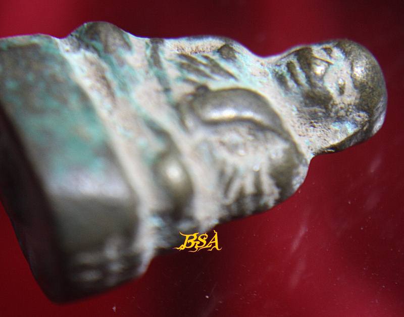 รูปหล่อหลวงพ่อเงิน พิมพ์ฐานสูง กรุวัดท้ายน้ำ