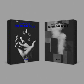 ( Pre-Order ) P1Harmony 2nd Mini Album DISHARMONY : BREAK OUT ( random ver ) + Poster วางจำหน่าย 21 / 4 / 2021