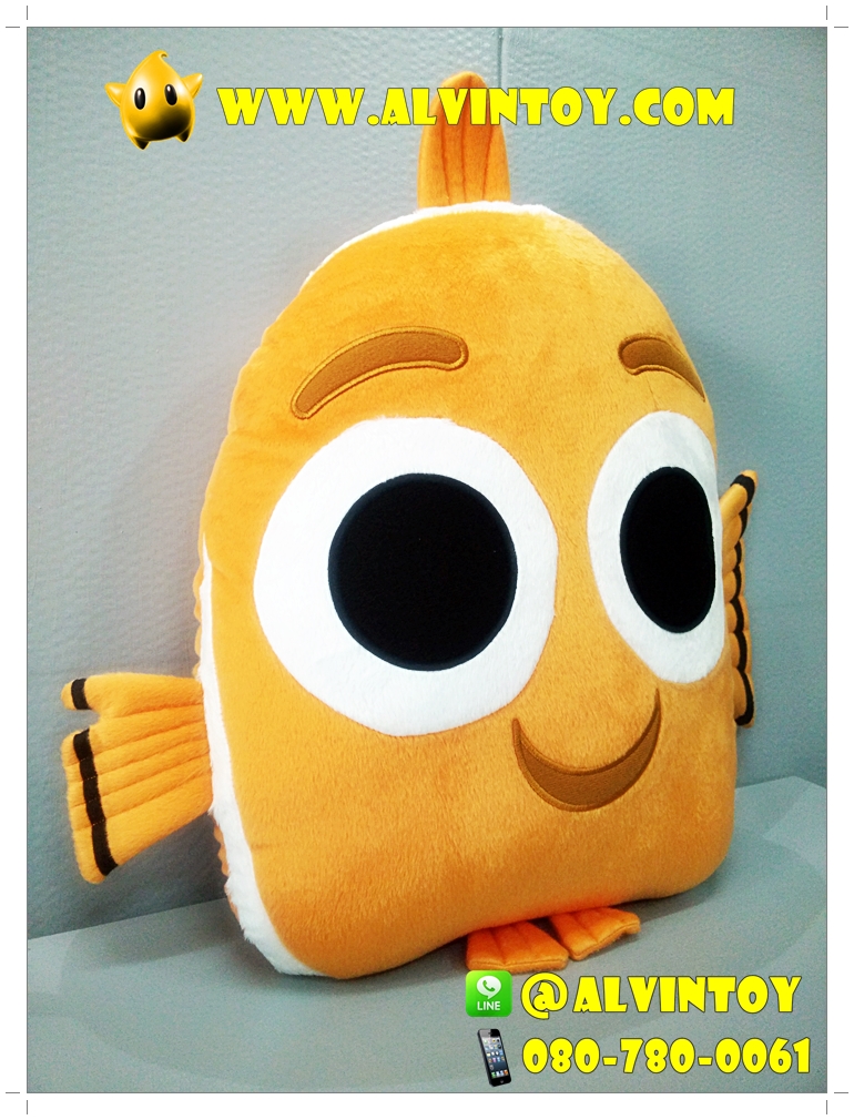 หมอนหน้าปลา Finding Nemo - ไฟน์ดิ้ง นีโม่