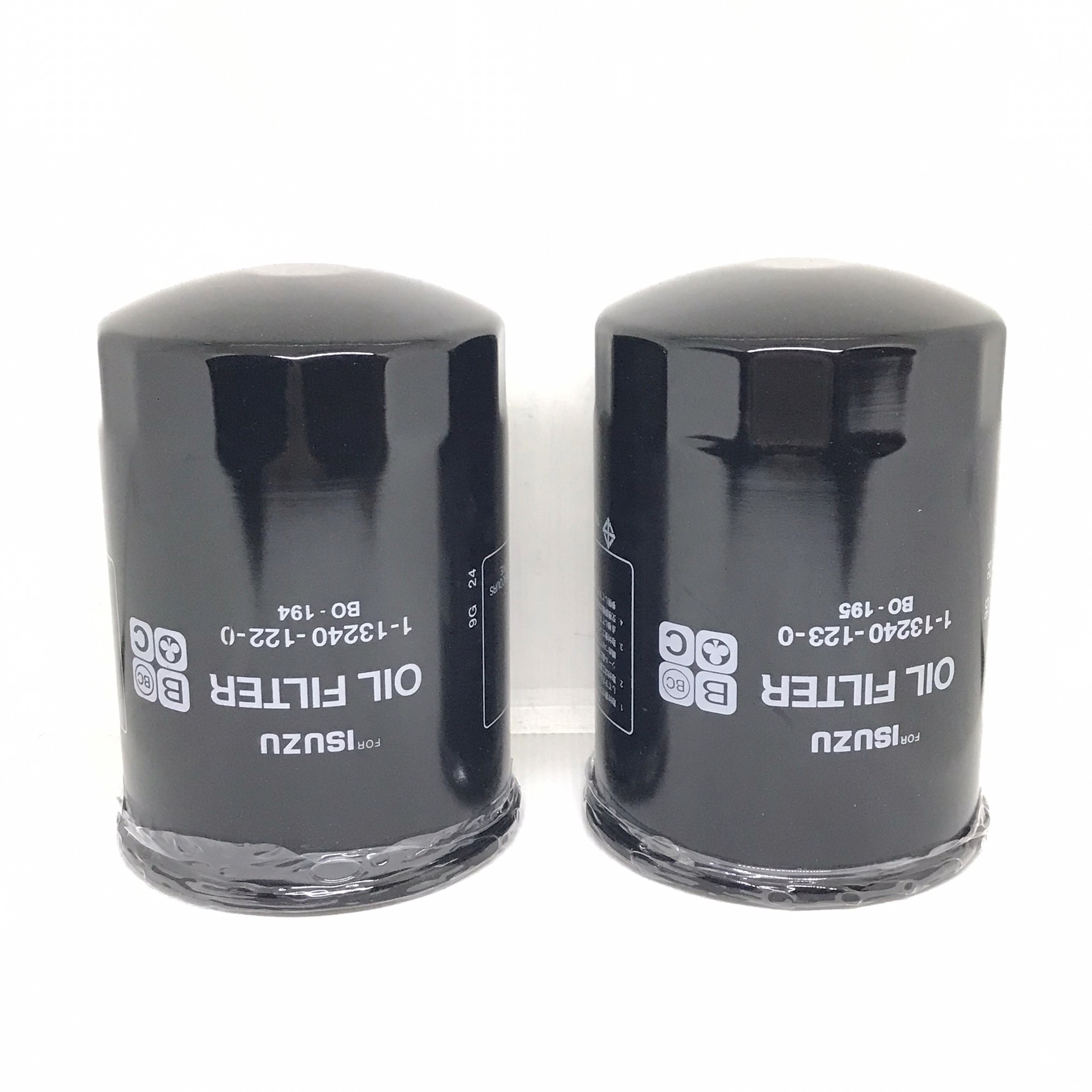 (ยกเซตสองลูก) กรองเครื่อง ไส้ กรอง น้ำมันเครื่อง ไส้กรองน้ำมันเครื่อง ISUZU ROCKY 165 / 175 / 210 (6BG1) อีซูซุ ร็อคกี้ ยี่ห้อ BLACK CLUB เบอร์ BO-194 / 1-13240-122-0 / BO-195 / BO195 /1-13240-123-0 / 1132401230 /Oil Filter