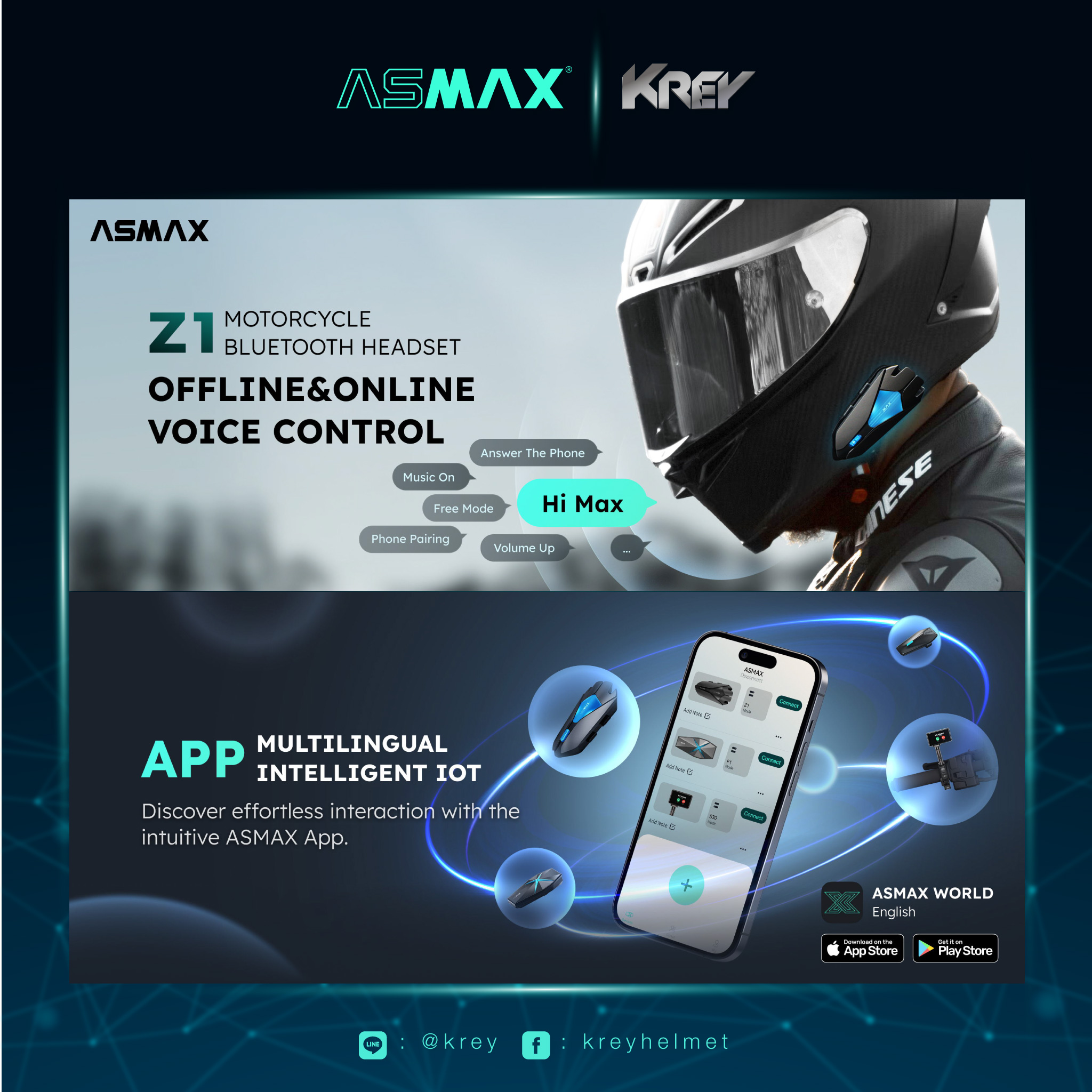 ASMAX Z1 Plus bluetooth