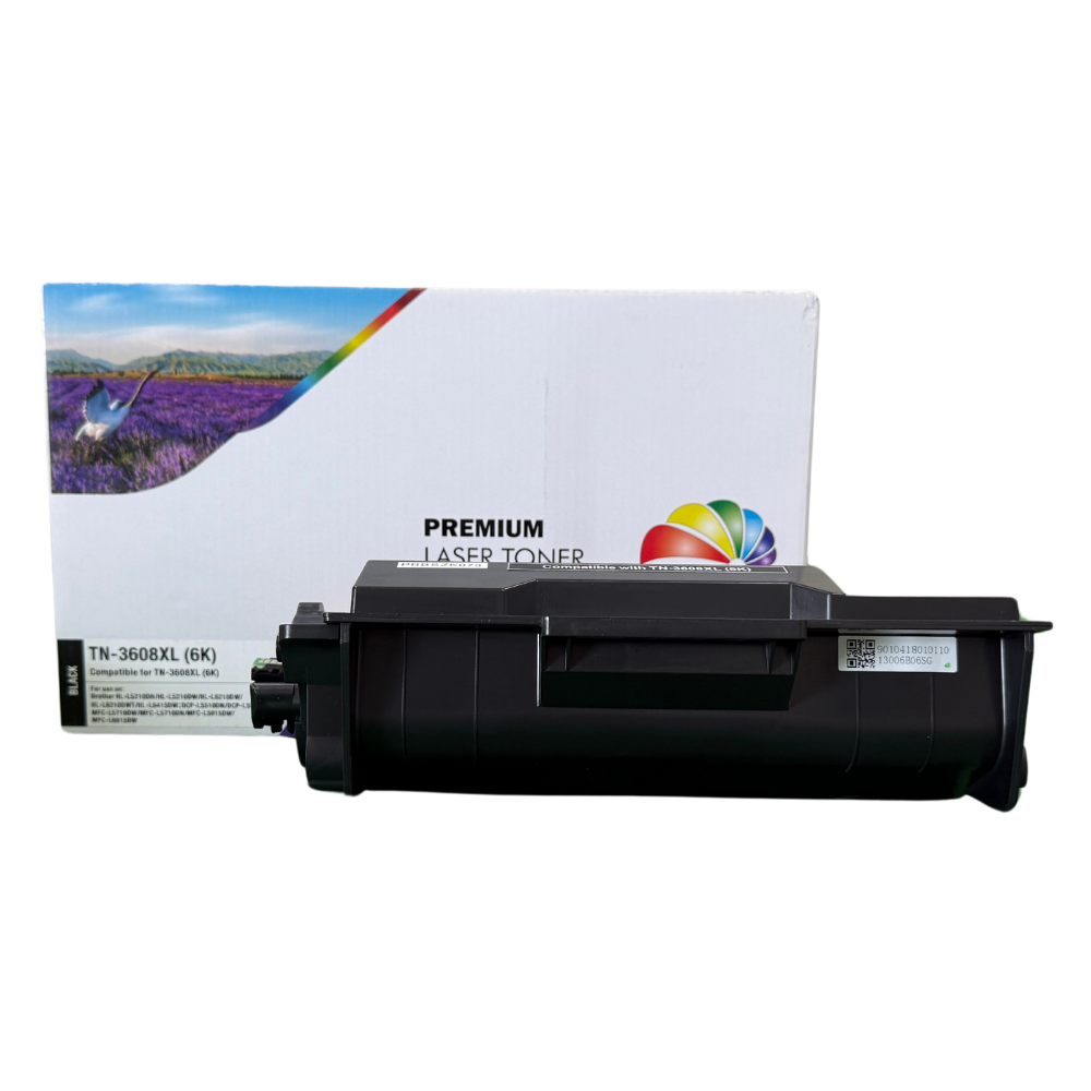 TN-3608XL (6K) ดำ หมึกเทียบเท่า Color box