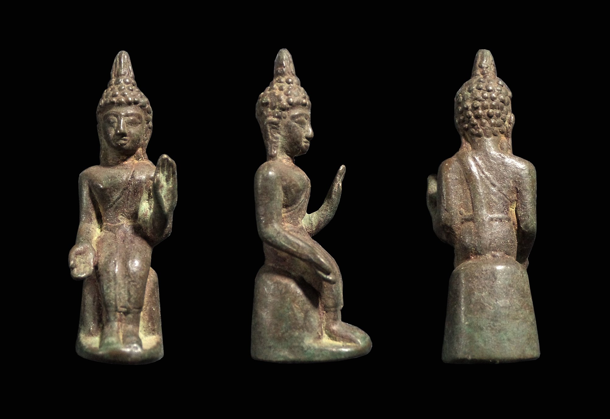 พระบูชาปางปฐมเทศนา 2 นิ้ว อยุธยา