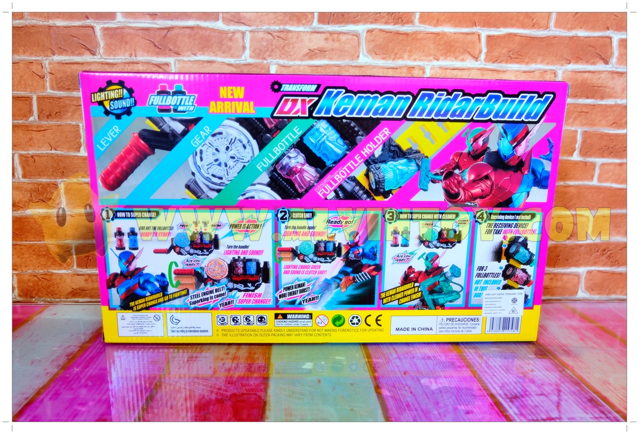 เข็มขัดแปลงร่าง DX keman Ridarbuild