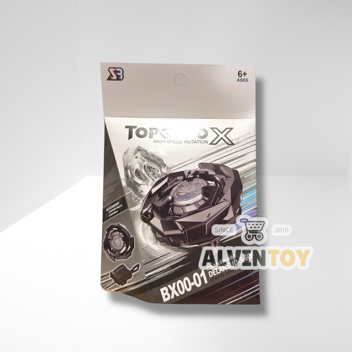 BEYBLADE เบย์เบลด TOPGYRO X ชนกระจาย มาพร้อมอุปกรณ์