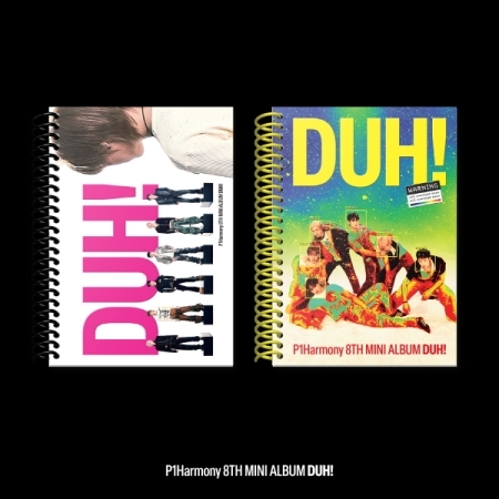 ( Pre-Order ) P1Harmony 8th Mini Album [DUH!] ( Photobook ver ) Set 2 ver * มี Poster พับ * วางจำหน่าย 9 / 5 / 2025