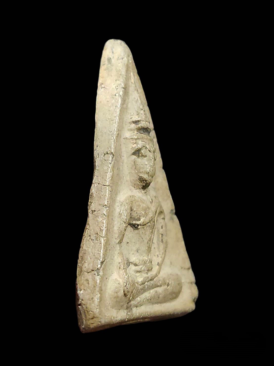 พระอมพิมพ์พระนางพญาใหญ่ หลวงพ่อหอม วัดบางเตยกลาง(วัดเปิ้ง) จ.ปทุมธานี ปี2484