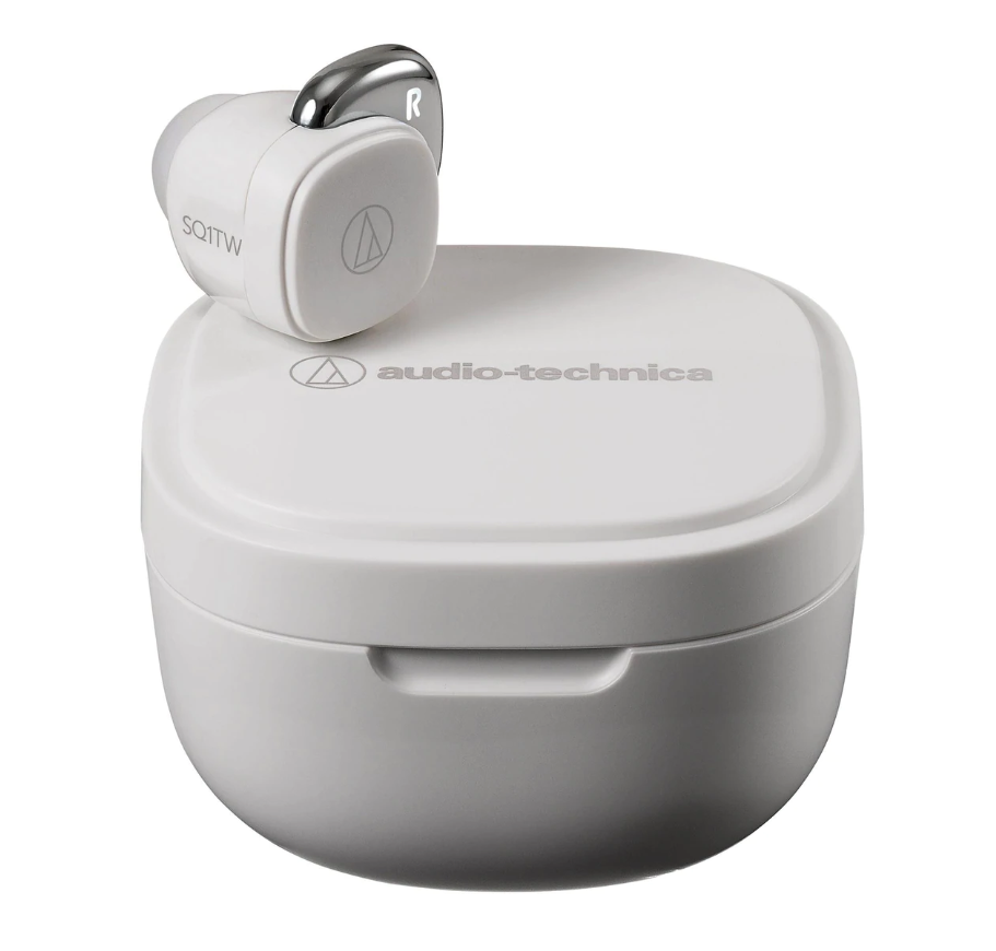 Audio-Technica ATH-SQ1TW *ของแท้รับประกัน1ปี* หูฟังอินเอียร์ True Wireless Bluetooth 5.0 ฟรี!! เอียร์บัด 4ไซส์, สายชาร์จ USB