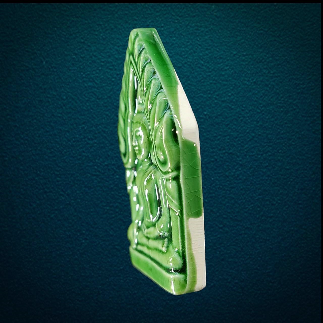 ขุนแผนเคลือบ หลวงพ่อรวย วัดตะโก อยุธยา ปี2550 รุ่นโภคทรัพย์