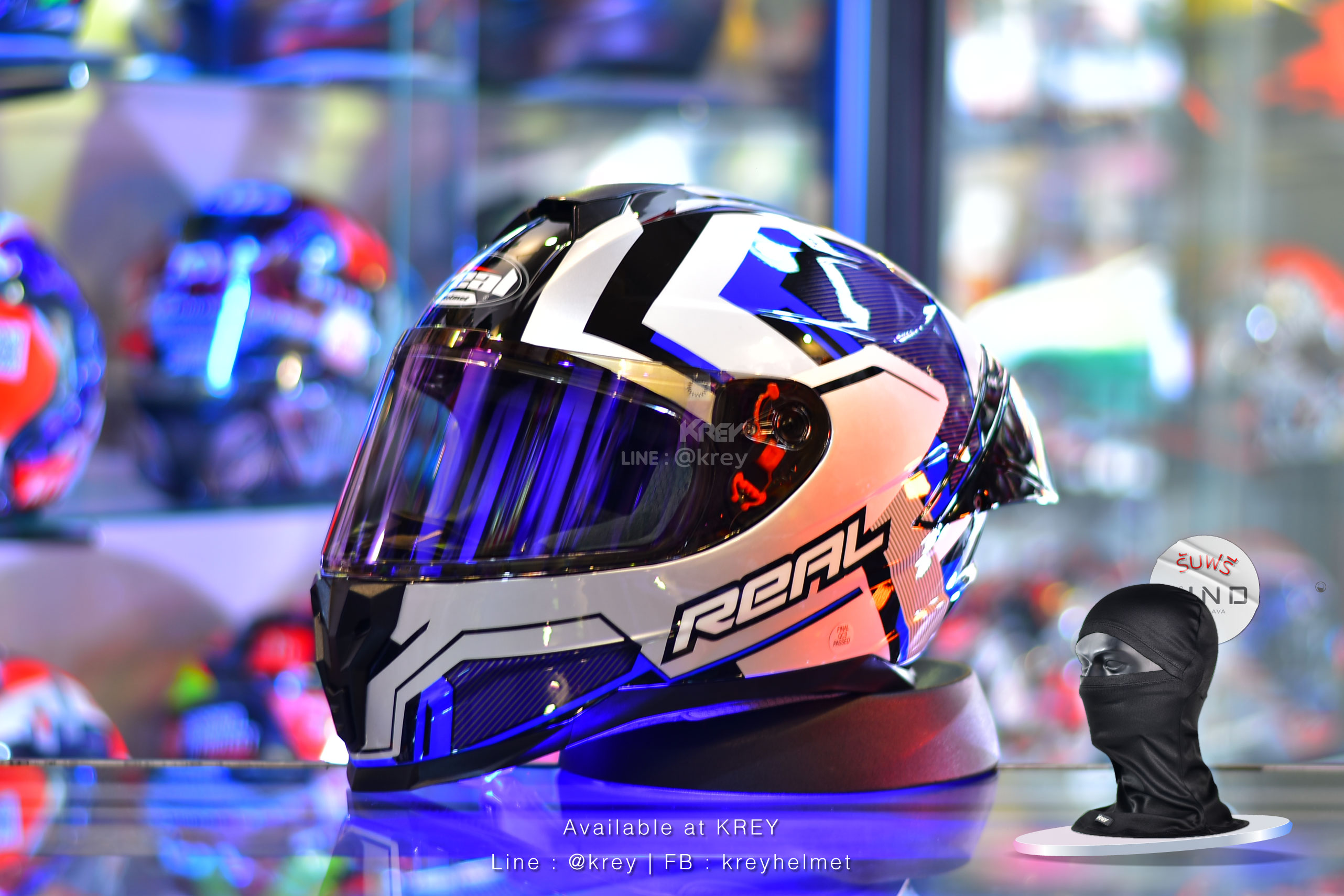 Real model Falcon Cyberwave Grey Blue