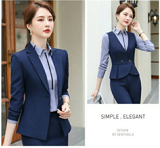 ชุดสูท ชุดพนักงานต้อนรับ ชุดพนักงานออฟฟิศ