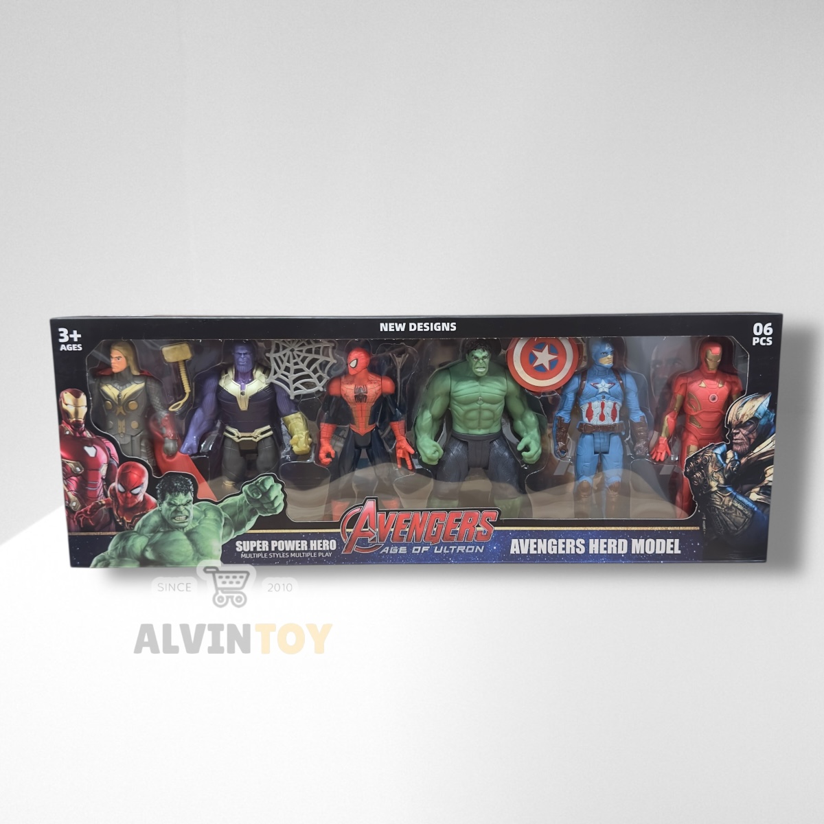 โมเดล Avenger Age of Ultron - อเวนเจอร์ (กล่องกลาง)