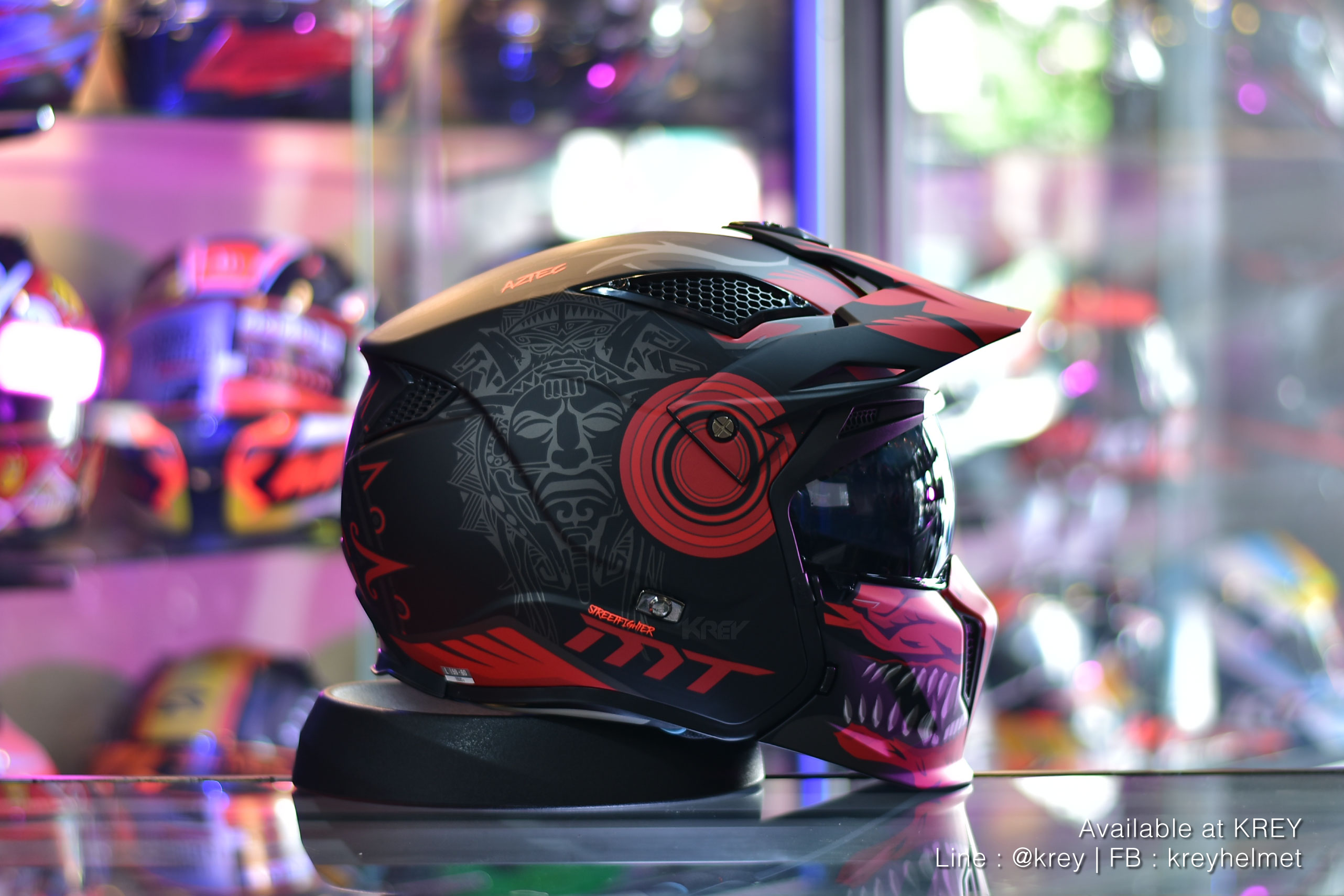 MT model STREETFIGHTER SV : AZTEC MATT RED