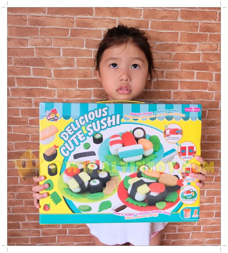 Cute Sushi - แป้งโดว์ ชุดทำซูชิ