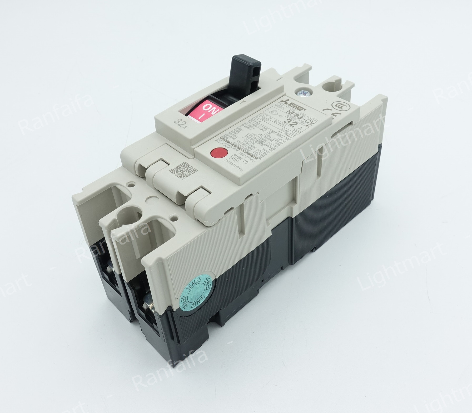 เบรกเกอร์ 2P 63CV 10A (7.5kA) Mitsubishi