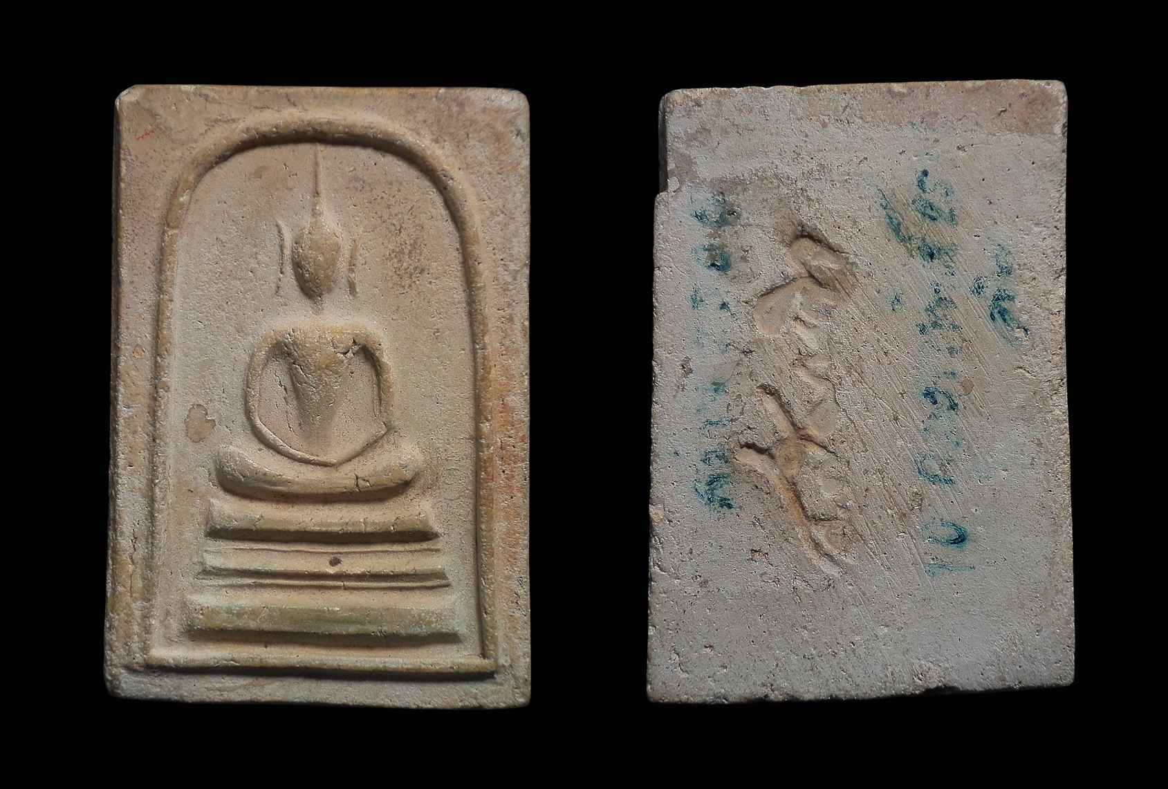 พระสมเด็จพิมพ์ฐานแซม 3 ชั้น หูบายศรีจัมโบ้ พระครูลมูล (ส.พัฒนกิจ) วัดเสด็จ จ.ปทุมธานี ปี2515