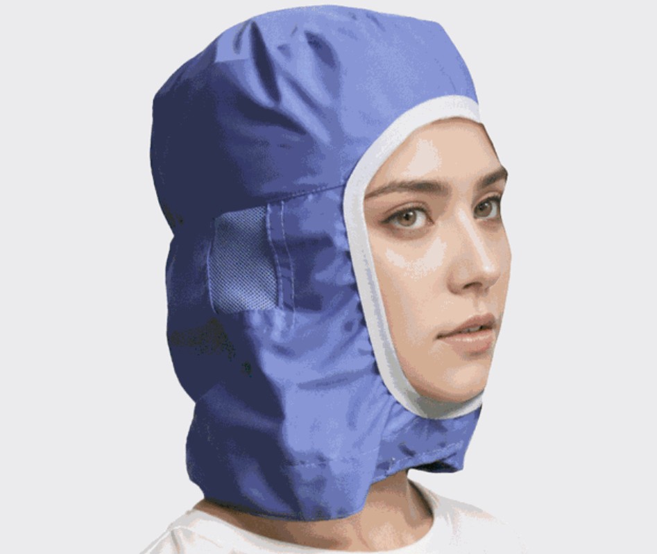 หมวกโรงงาน หมวกอนามัยป้องกันฝุ่น หมวกโรงงานผลิตอาหาร