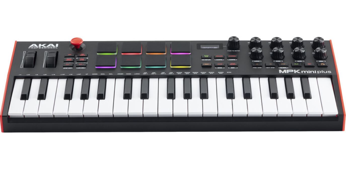 Akai MPK Mini Plus *ของแท้รับประกัน 1ปี* 37-Key MIDI Controller มิดิคอนโทรลเลอร์