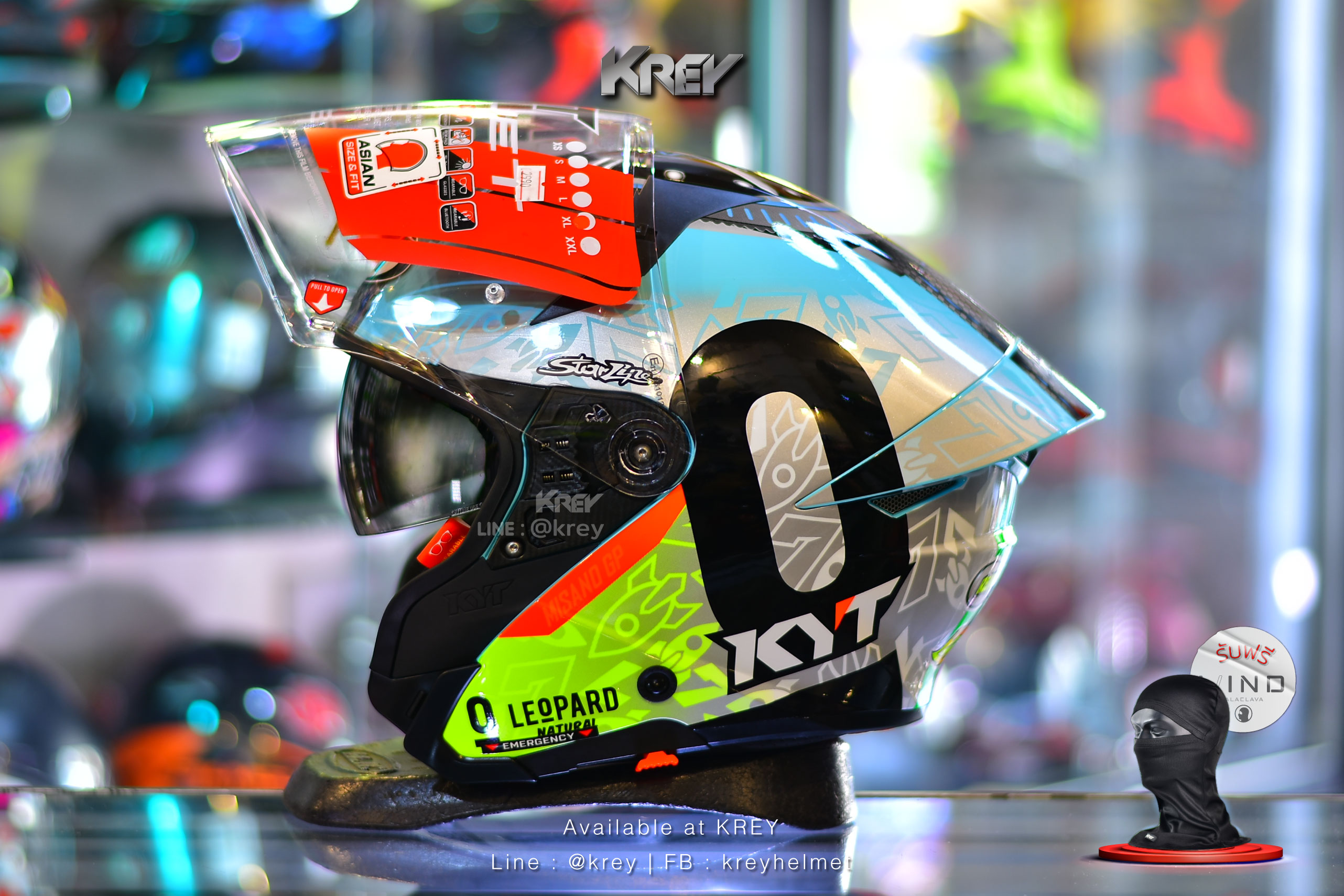 KYT model TTR-JET FOGGIA MISANO 2022 REPLICA