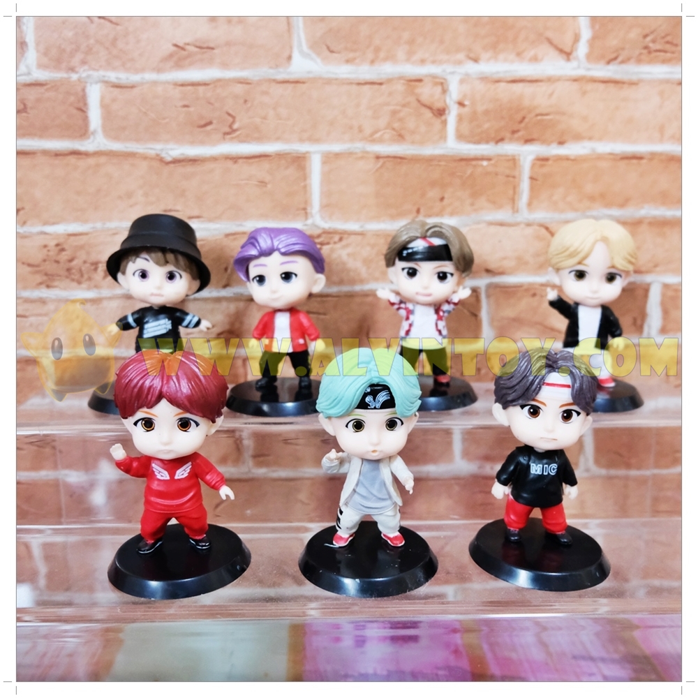 โมเดล วง BTS - บีทีเอส ชุด 7 ตัว