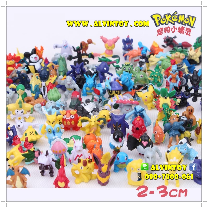 โมเดล Pokemon - โปเกม่อน 288 ตัว