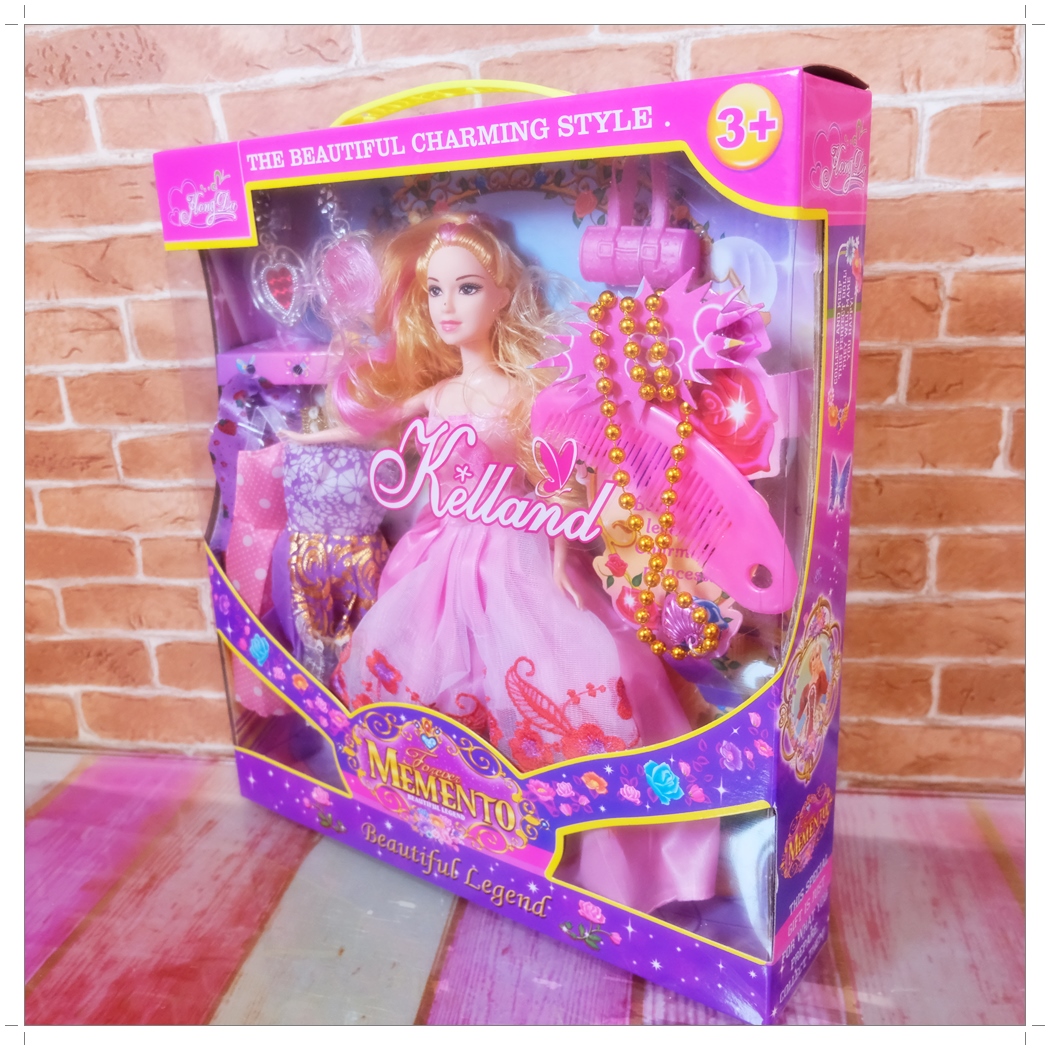 ตุ๊กตา BARBIE - บาร์บี้ พร้อมอุปกรณ์ ขนาดความสูง 12 นิ้ว