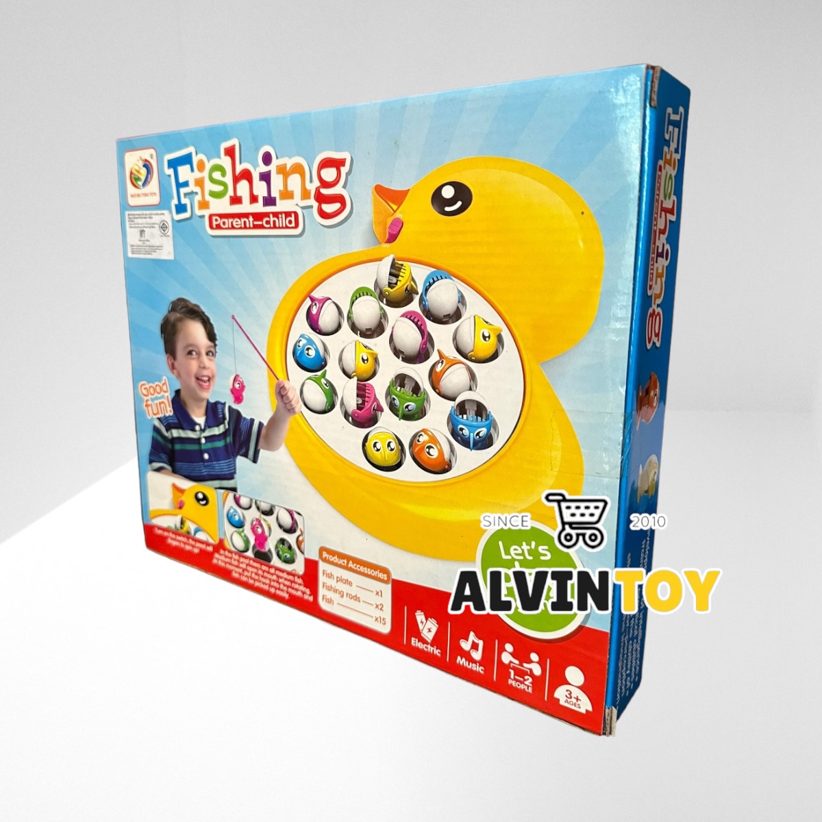 Fishing Games ชุดบ่อตกปลาแม่เหล็ก