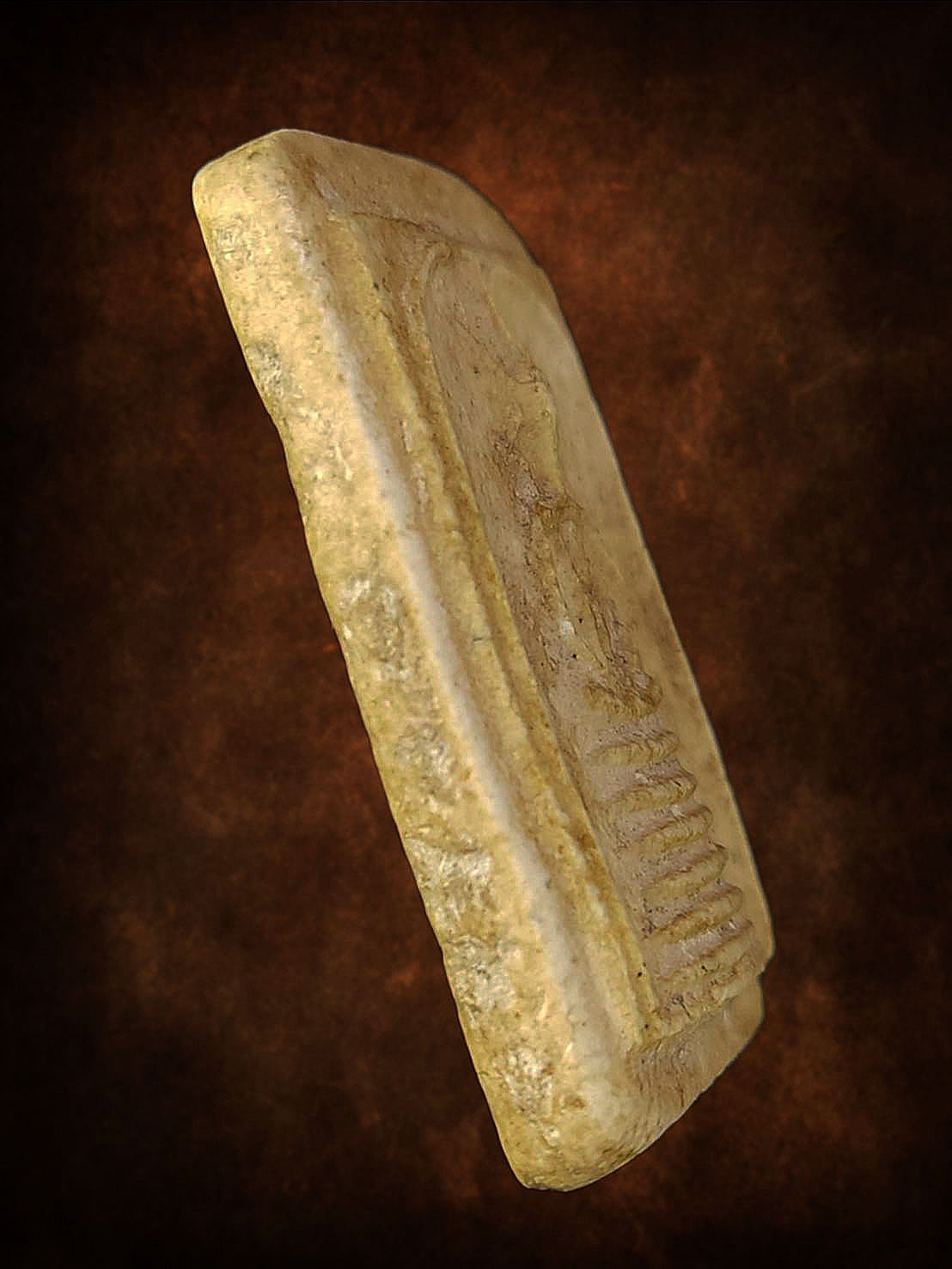 พระสมเด็จเกศไชโยพิมพ์ 6 ชั้น อกตลอด กรุวัดโพธิ์เกรียบ ปี 2490