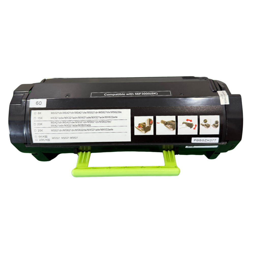 56F3000 (6K) ดำ หมึกเทียบเท่า Color box