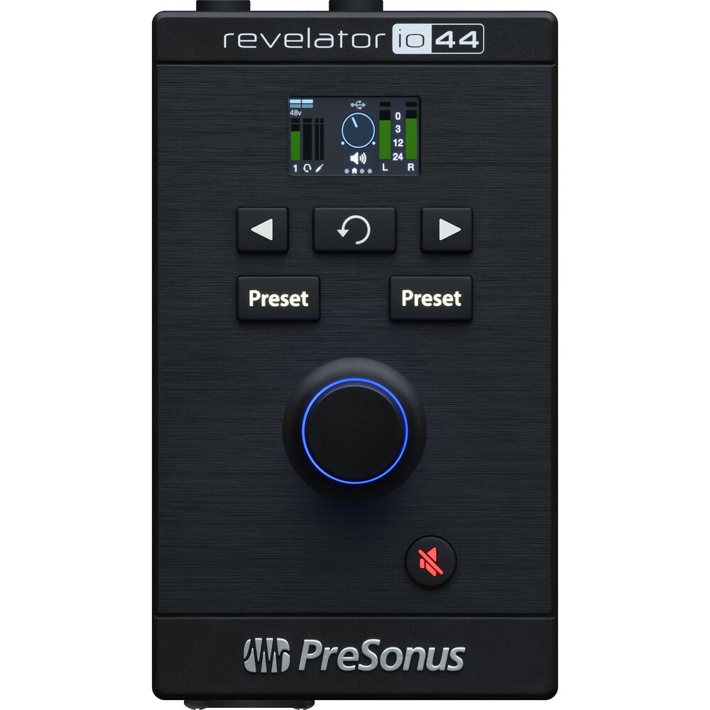 PreSonus Revelator io44 *ของแท้รับประกัน 1ปี* ออดิโออินเตอร์เฟส 4x2 USB Type-C Audio Interface