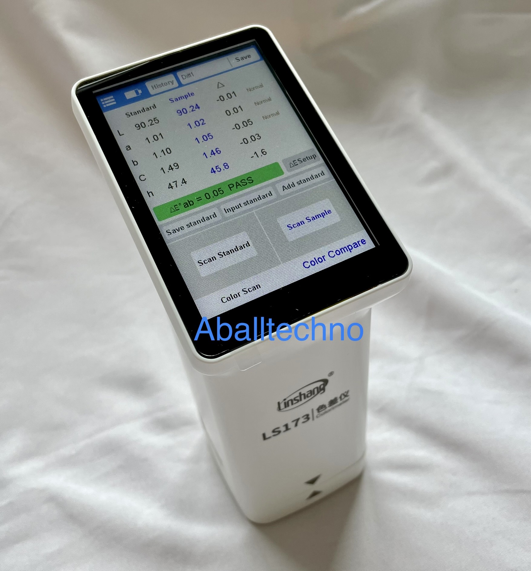 เครื่องวัดสี LS173 D/8 Touch Screen Colorimeter