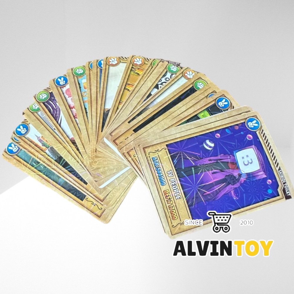 ของเล่น การ์ด Skibidi Toilet ชุดการ์ด สกิบิดี้ ทอยเล็ต สินค้าตรงปก สินค้าส่งเร็วจากกทม. สำเนา สำเนา