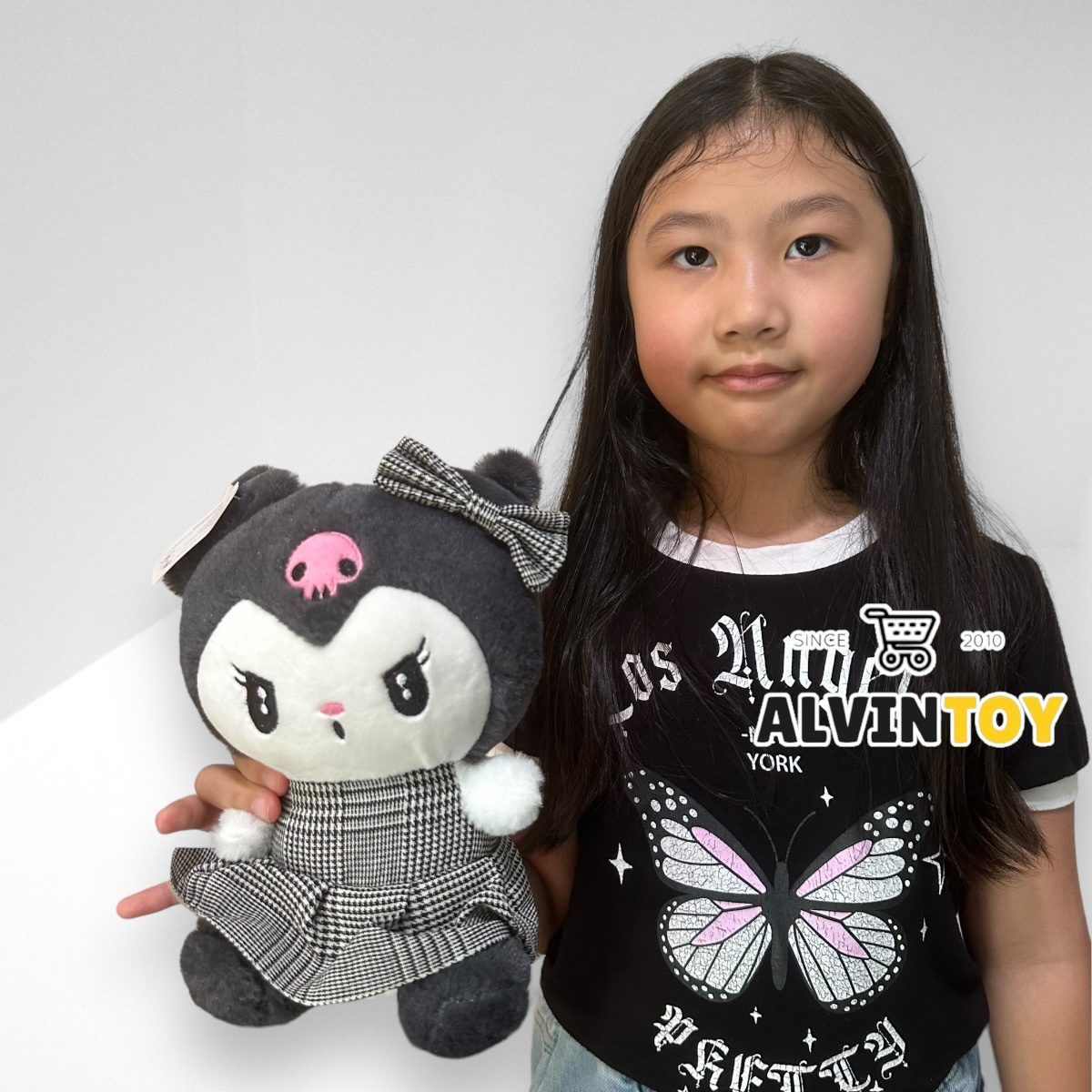 ตุ๊กตา Kuromi - คุโรมิ น่ารัก น่ากอด ขนาดความสูง 23 ซม.