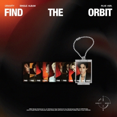 ( Pre-Order ) CRAVITY Single Album FIND THE ORBIT ( Plve ver ) * ไม่มี Poster พับในกล่อง * วางจำหน่าย 6 / 12 / 2024