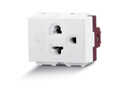 ปลั๊กกราวด์เดี่ยว ช้าง (เข้าสายแบบขันน๊อต)