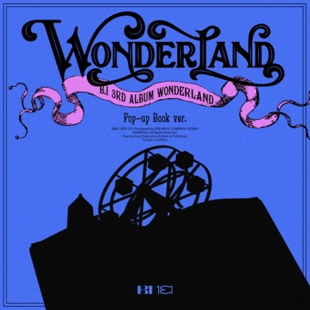 ( Pre-Order ) B.I 3rd Album [WONDERLAND] ( Pop-Up Book ver ) * ไม่มี Poster * วางจำหน่าย 30 / 6 / 2025