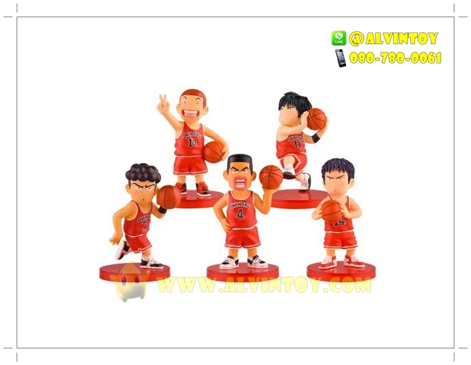 โมเดล Slam Dunk - สแลมดังก์ 5 ตัว