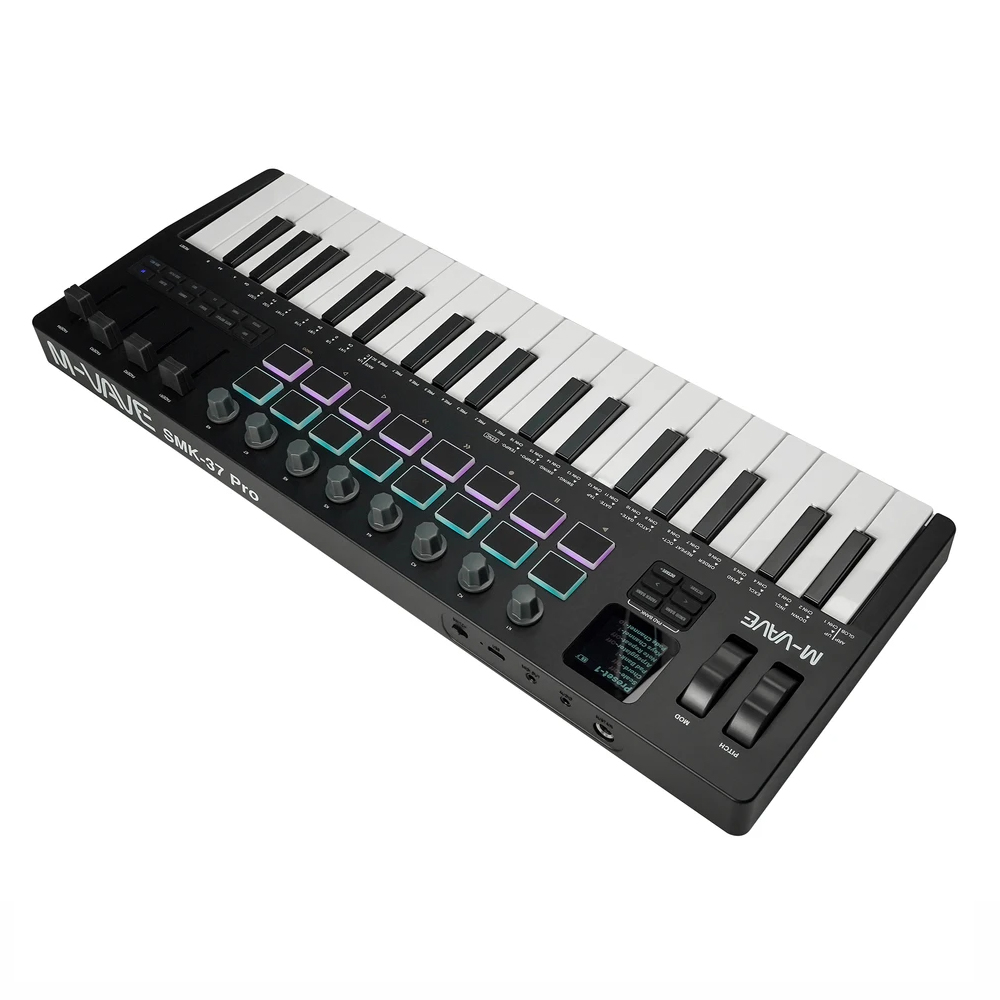 M-VAVE SMK-37 PRO *ของแท้รับประกัน 1ปี* 37 Key Midi Keyboard, มิดิคีย์บอร์ดคอนโทรลเลอร์