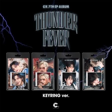 ( Pre-Order ) CIX 7th EP Album [THUNDER FEVER] Keyring ver ( random ) * ไม่มี Poster พับในกล่อง * วางจำหน่าย 24 / 1 / 2025